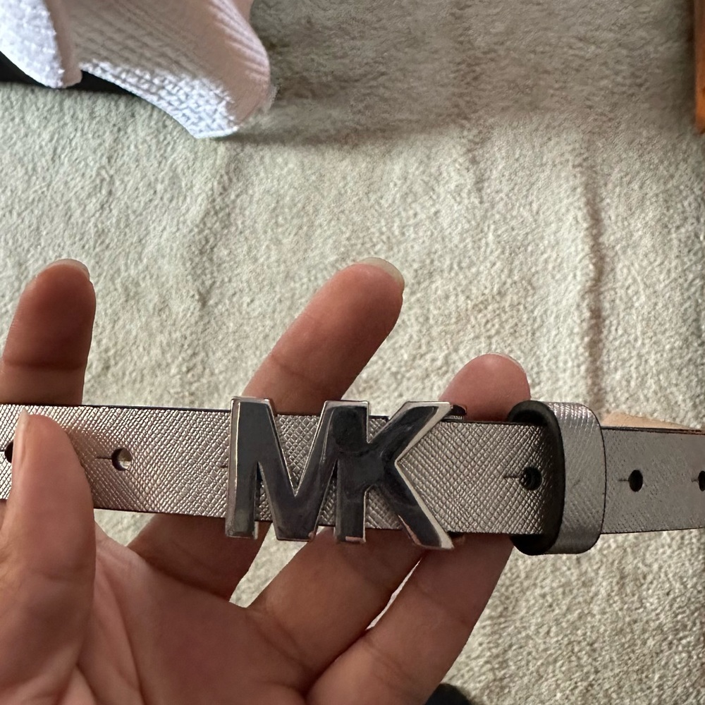 Silver belt